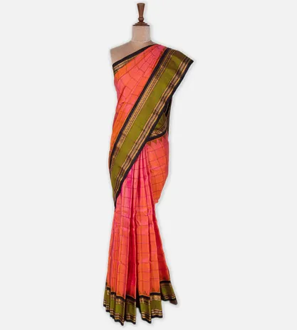 orangish-pink-gadwal-silk-saree-c0253593-b