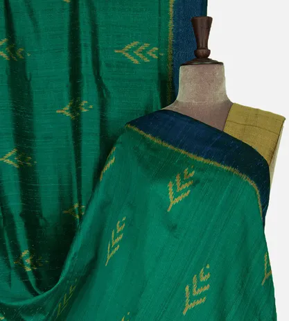 green-patola-silk-saree-c1176479-a