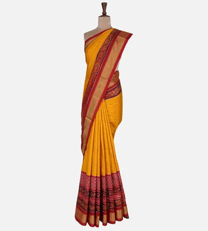 yellow-ikkat-silk-saree-c0971673-b