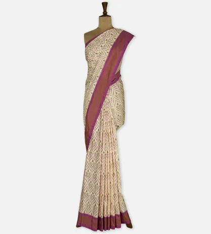 off-white-ikkat-silk-saree-c0971672-b