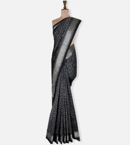 black-ikkat-silk-saree-c0762710-b