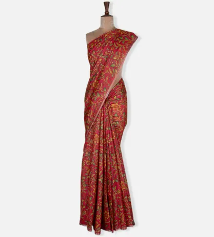 red-tussar-kota-saree-d0293193-b