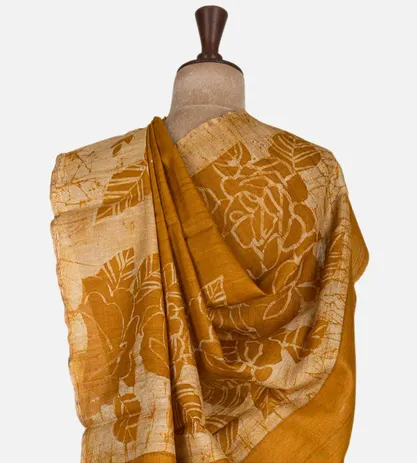 mustard-yellow-tussar-saree-c1179954-c