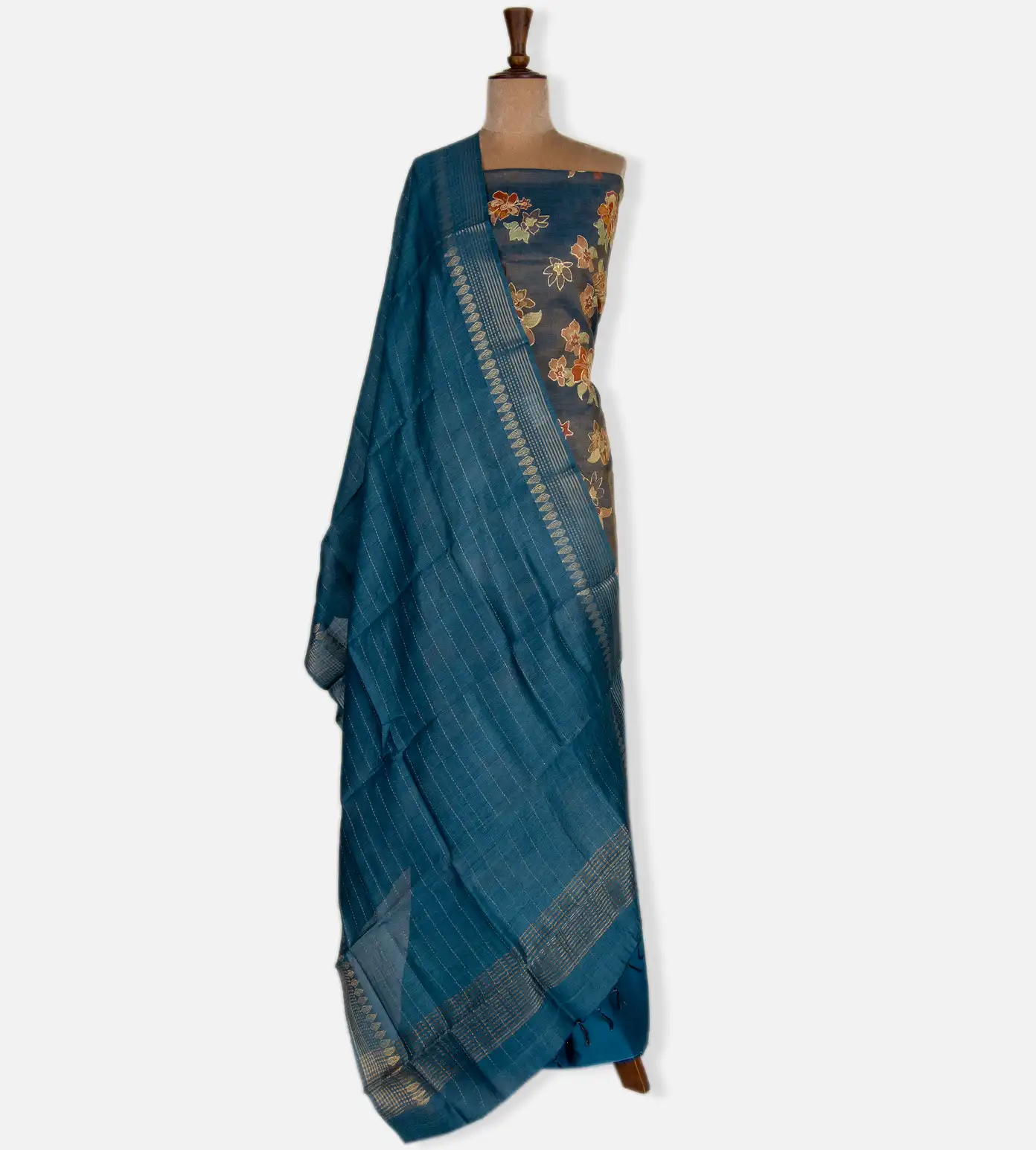 blue-tissue-tussar-salwar-d0189592-b