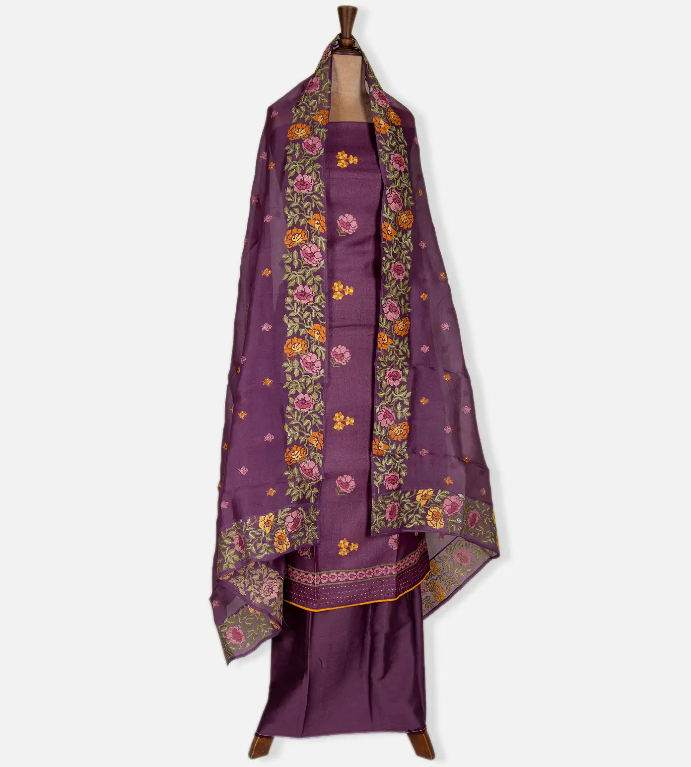 dark-pink-tussar-salwar-d0188949-c