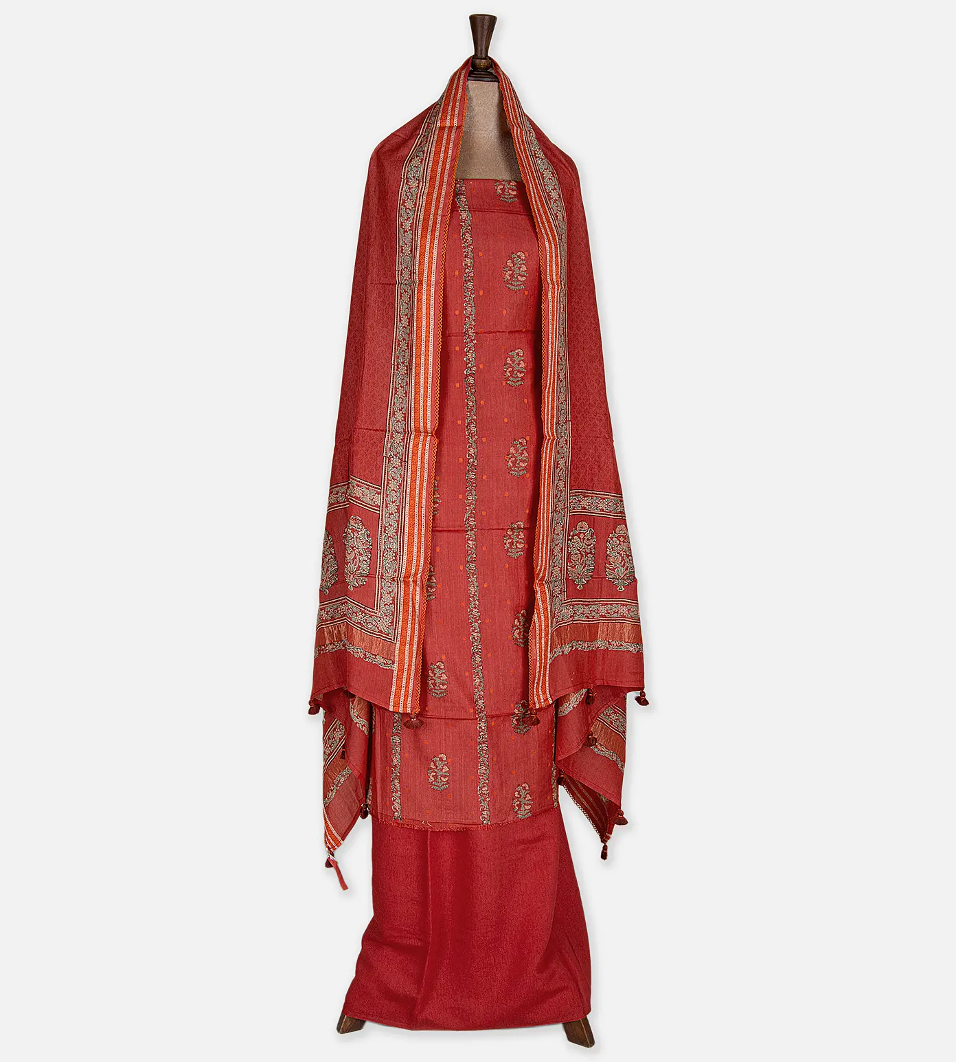 red-tussar-salwar-c0966699-c