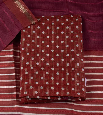 maroon-chanderi-cotton-salwar-c1177462-a