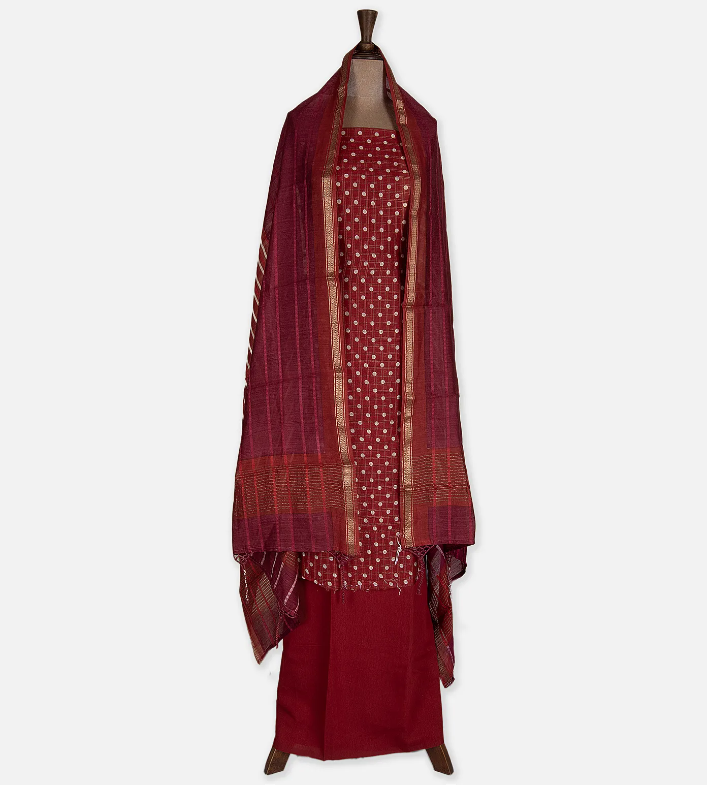 maroon-chanderi-cotton-salwar-c1177462-c