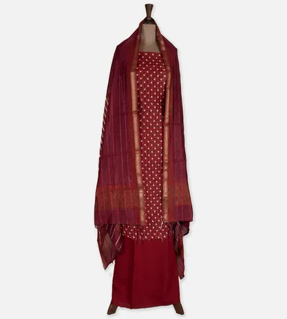 maroon-chanderi-cotton-salwar-c1177462-c