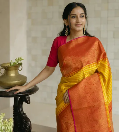 yellow-kanchipuram-silk-saree-c1282982-a