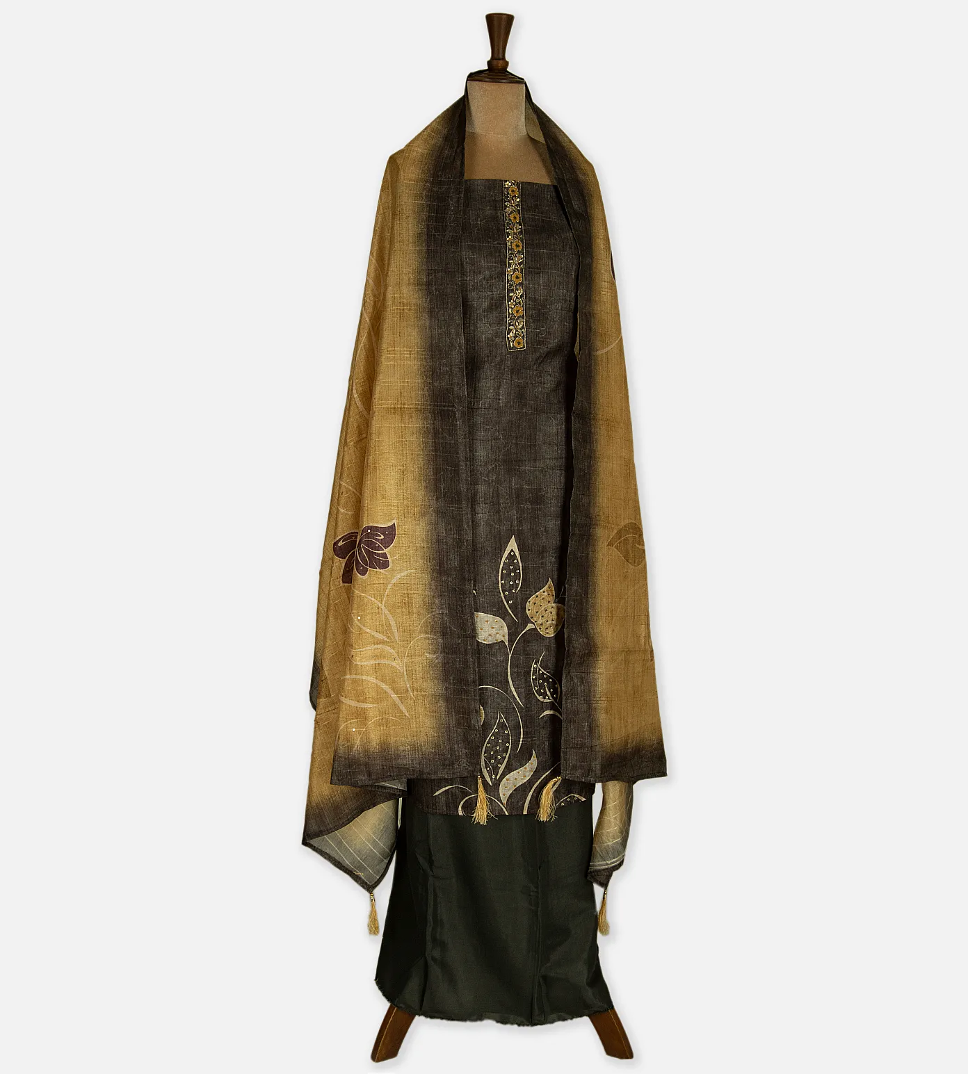 black-semi-tussar-salwar-d0188495-c