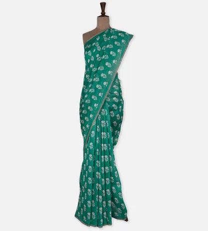 blue-linen-printed-saree-d0190511-b