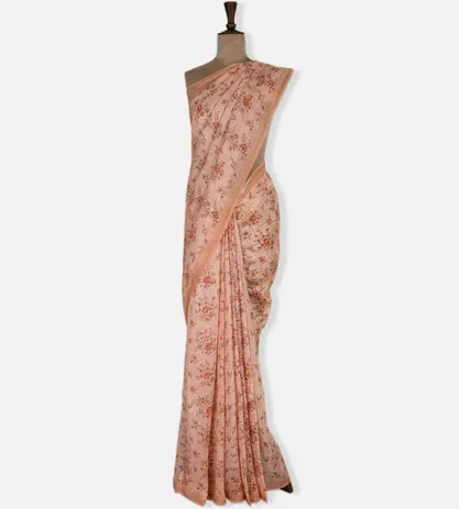 light-peach-linen-printed-saree-rv33388-b