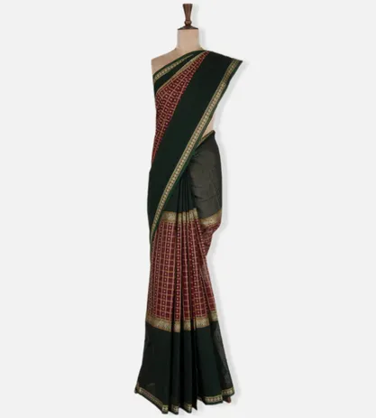 deep-maroon-cotton-silk-saree-d0394730-b