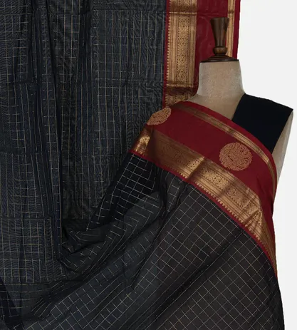 black-cotton-silk-saree-d0394740-a