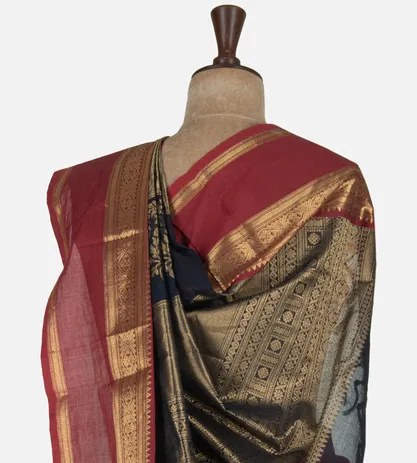 black-cotton-silk-saree-d0394740-c