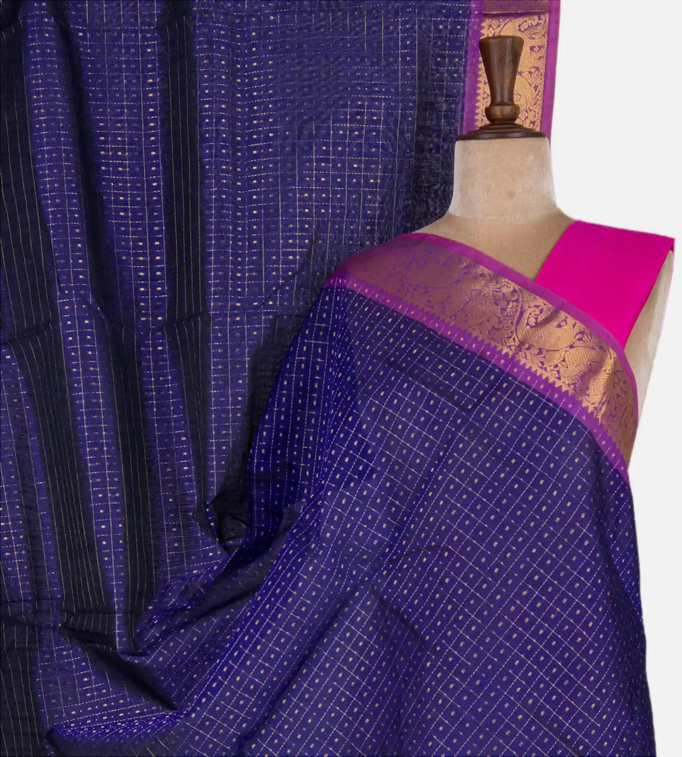 blue-cotton-silk-saree-c1074857-a