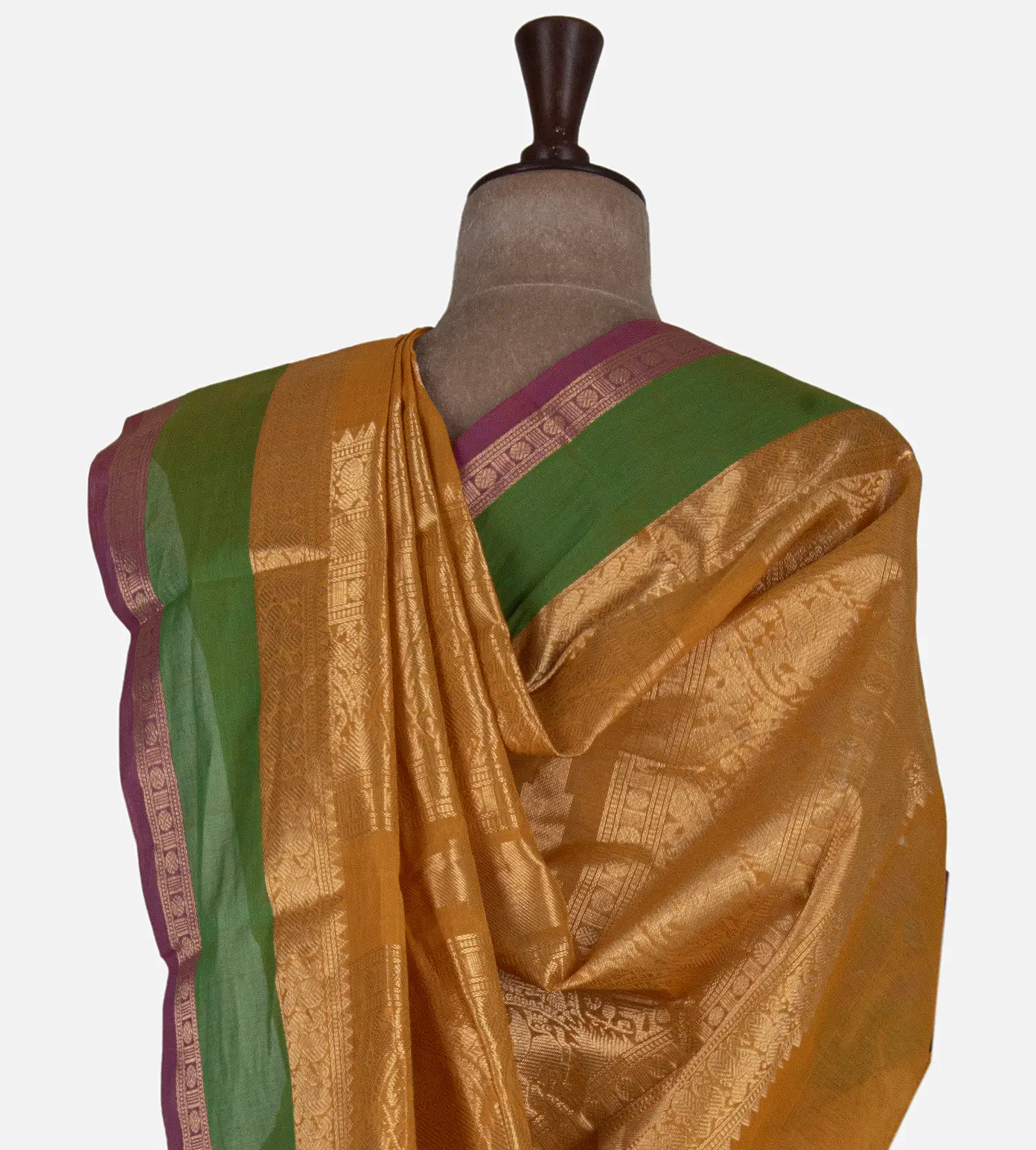 yellow-cotton-silk-saree-d0394706-c