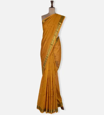 yellow-cotton-silk-saree-d0186766-b