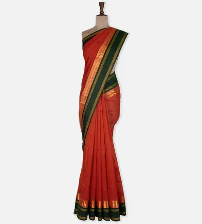 vermillion-red-cotton-silk-saree-d0186753-b