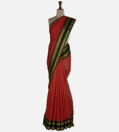 red-cotton-silk-saree-c0967053-b