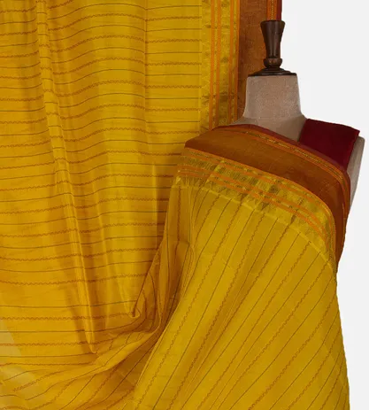 yellow-cotton-silk-saree-d0186767-a