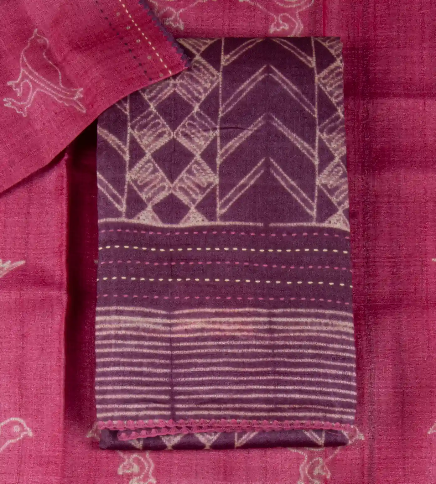 purple-tussar-salwar-d0188910-a