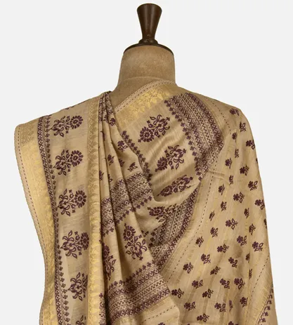 maroon-tussar-saree-d0396388-c