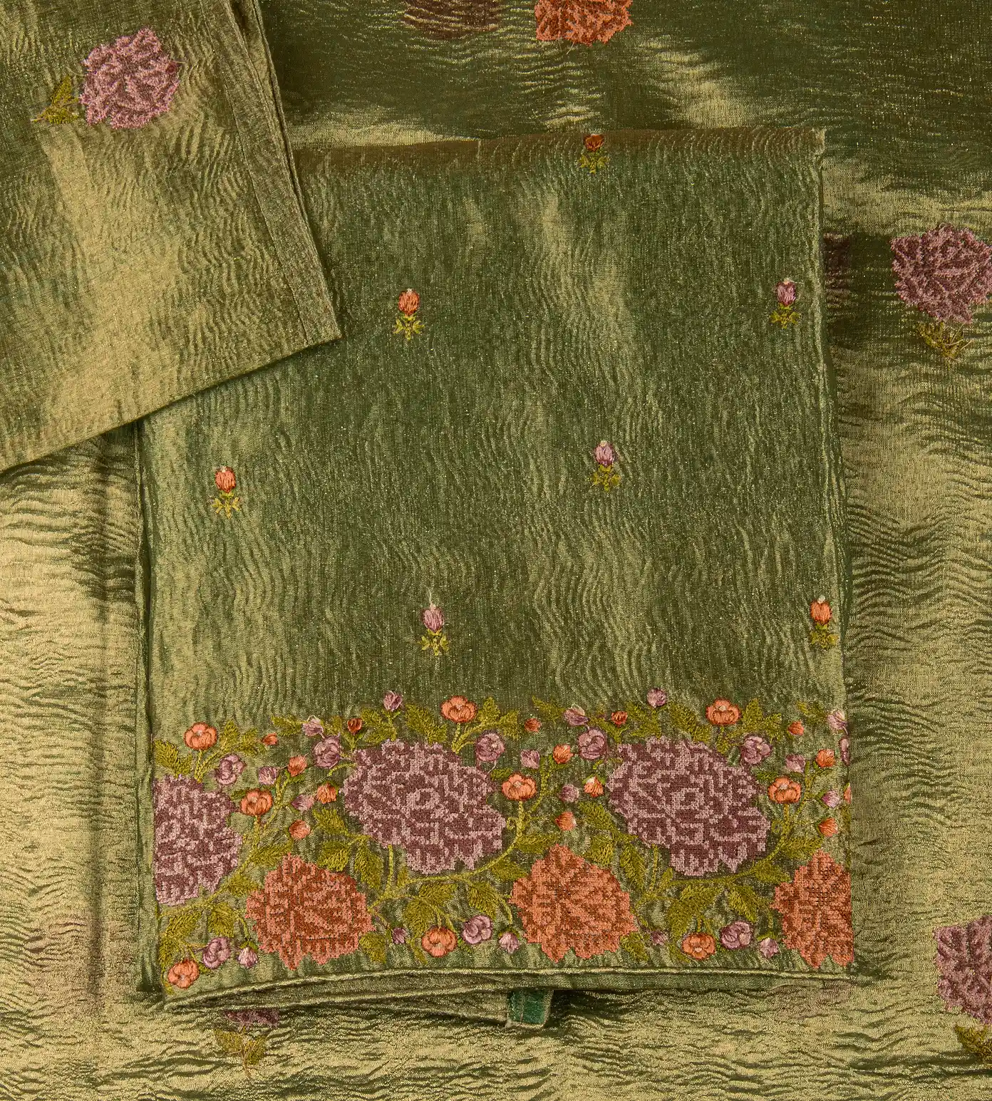 olive-green-crushed-tissue-organza-salwar-c0966807-a