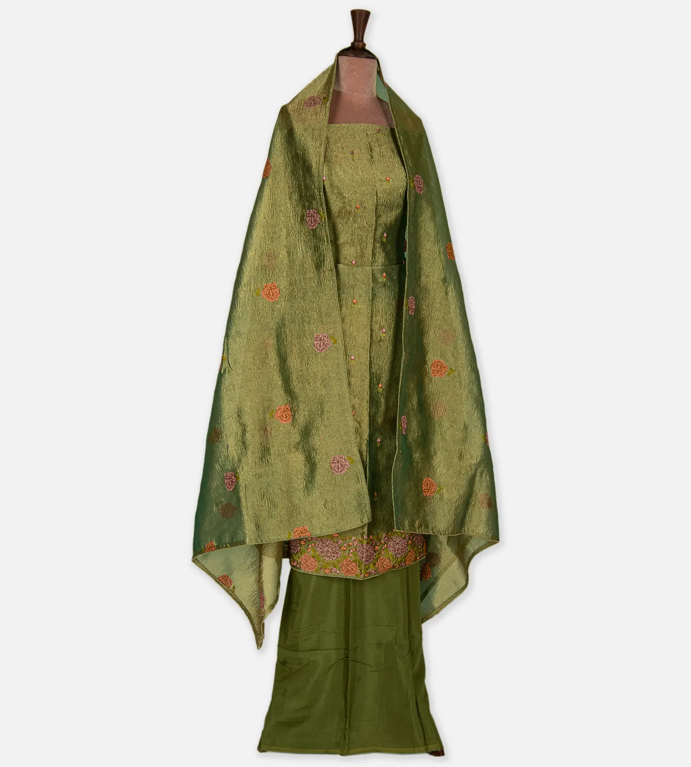 olive-green-crushed-tissue-organza-salwar-c0966807-c