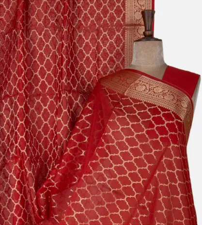 red-chanderi-cotton-saree-c1179857-a