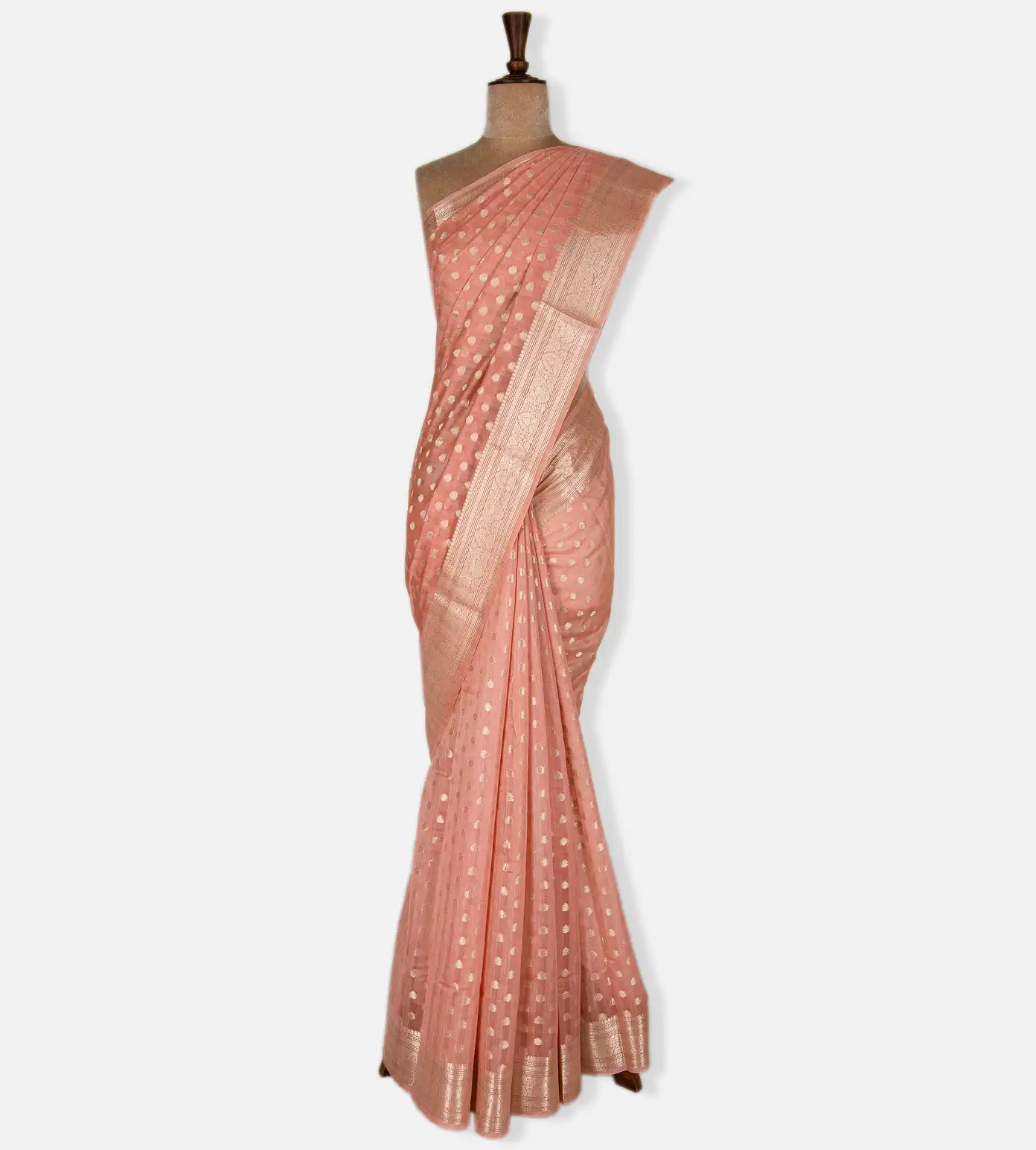 peach-chanderi-cotton-saree-d0291263-b