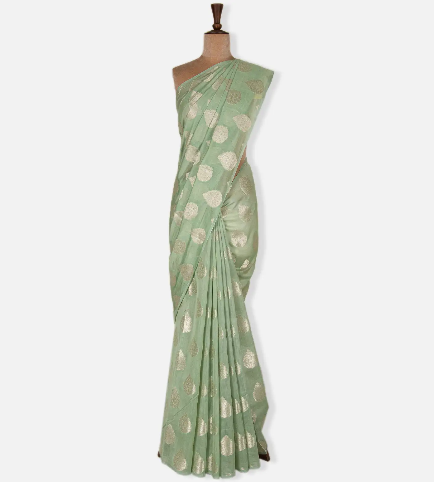 green-chanderi-cotton-saree-d0397104-b