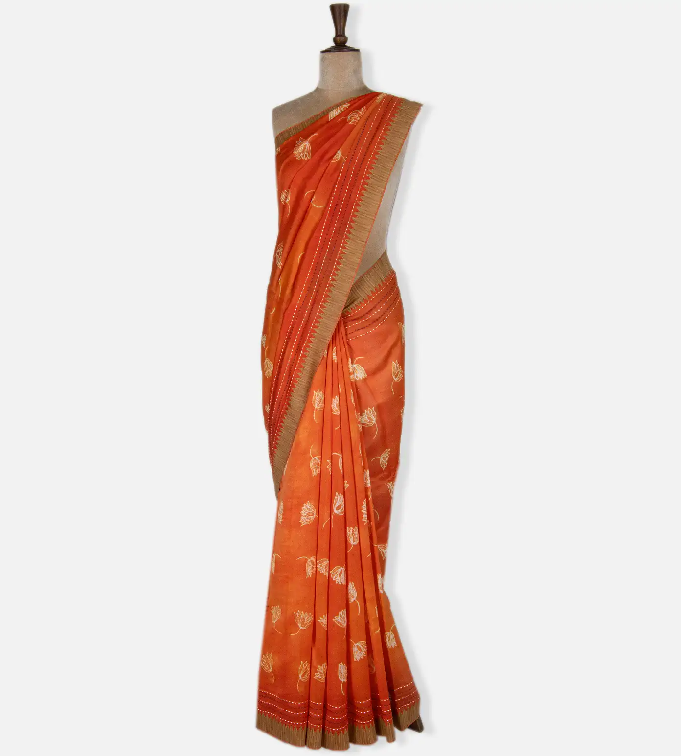 orange-chanderi-cotton-saree-d0396309-b
