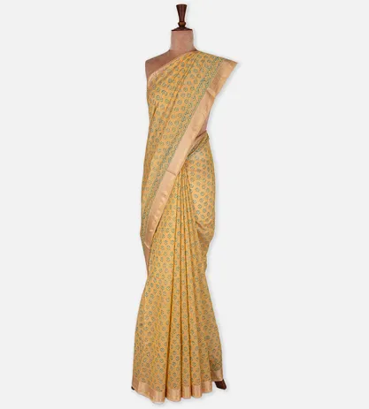 yellow-maheshwari-cotton-saree-c1072999-b