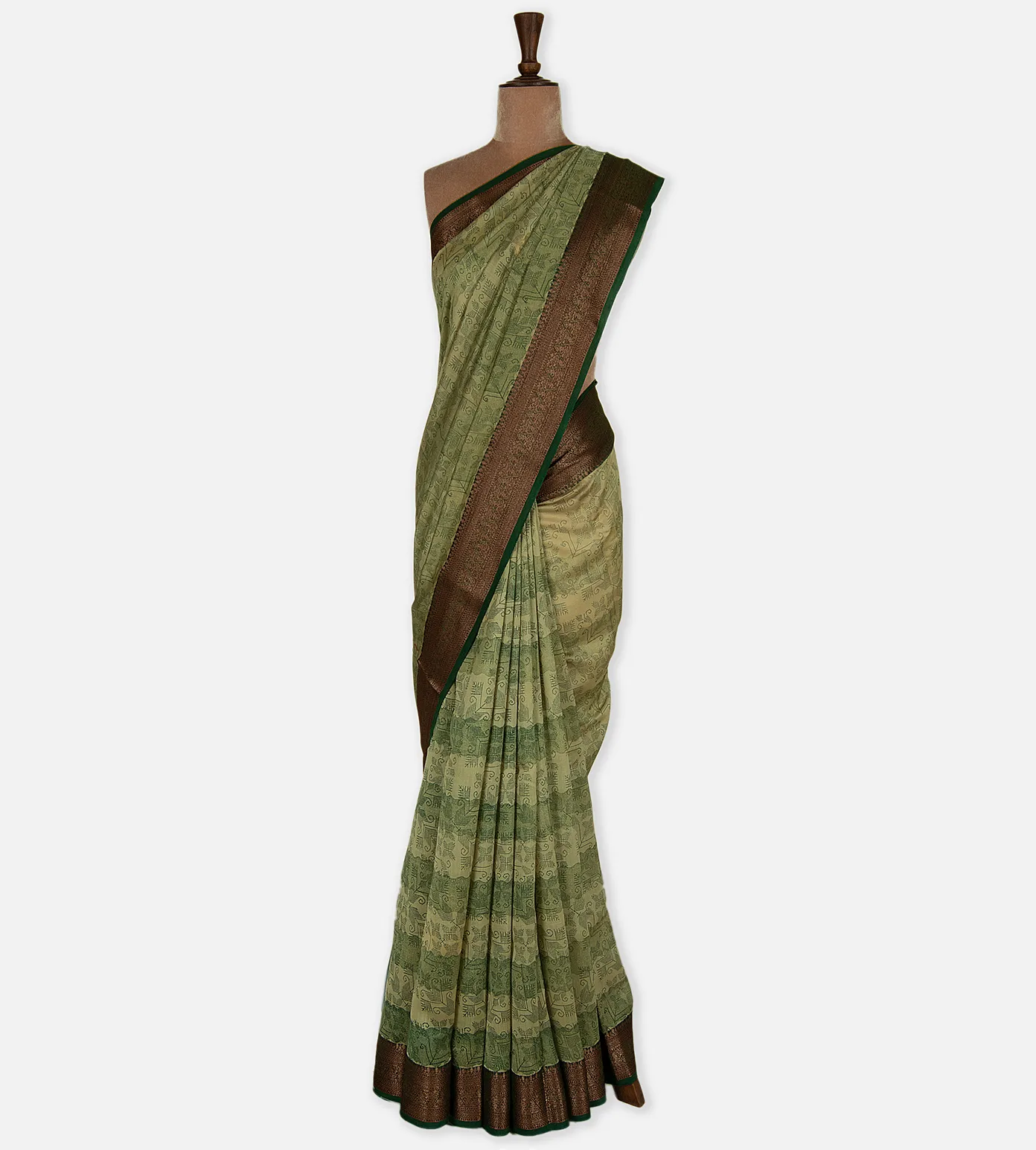 olive-green-chanderi-cotton-saree-c0966397-b