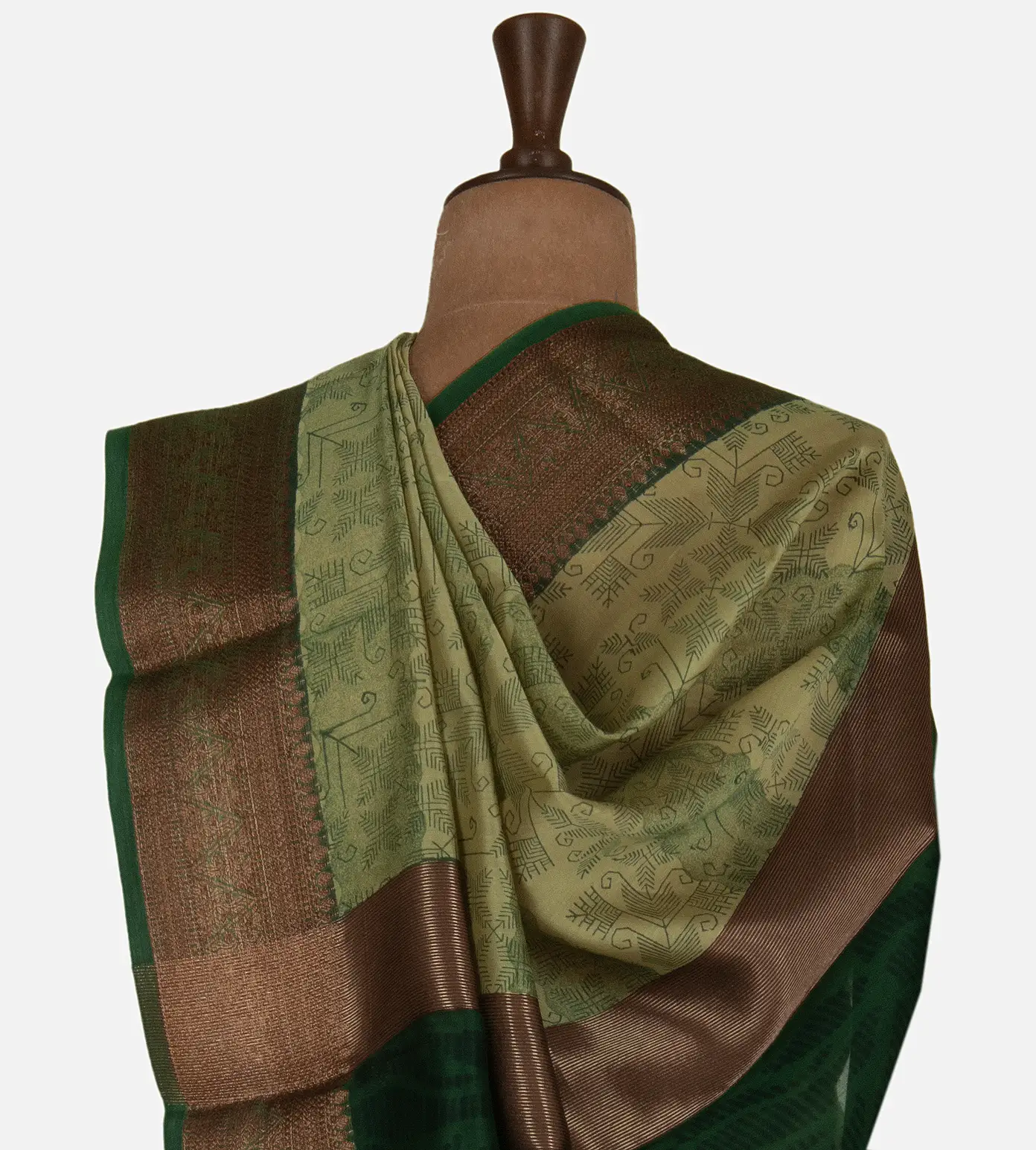 olive-green-chanderi-cotton-saree-c0966397-c