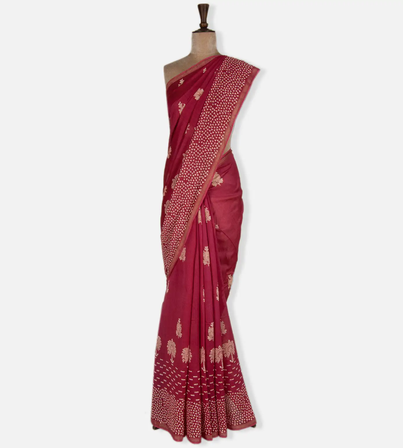 red-chanderi-cotton-saree-d0185517-b