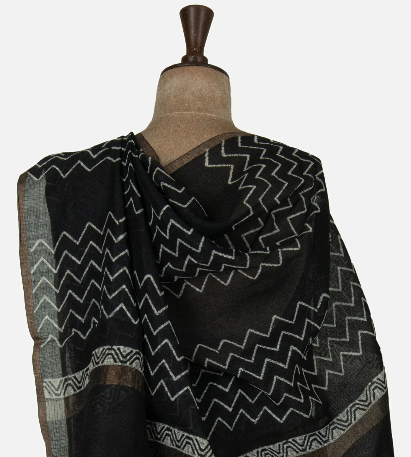 black-chanderi-cotton-saree-c1179923-c