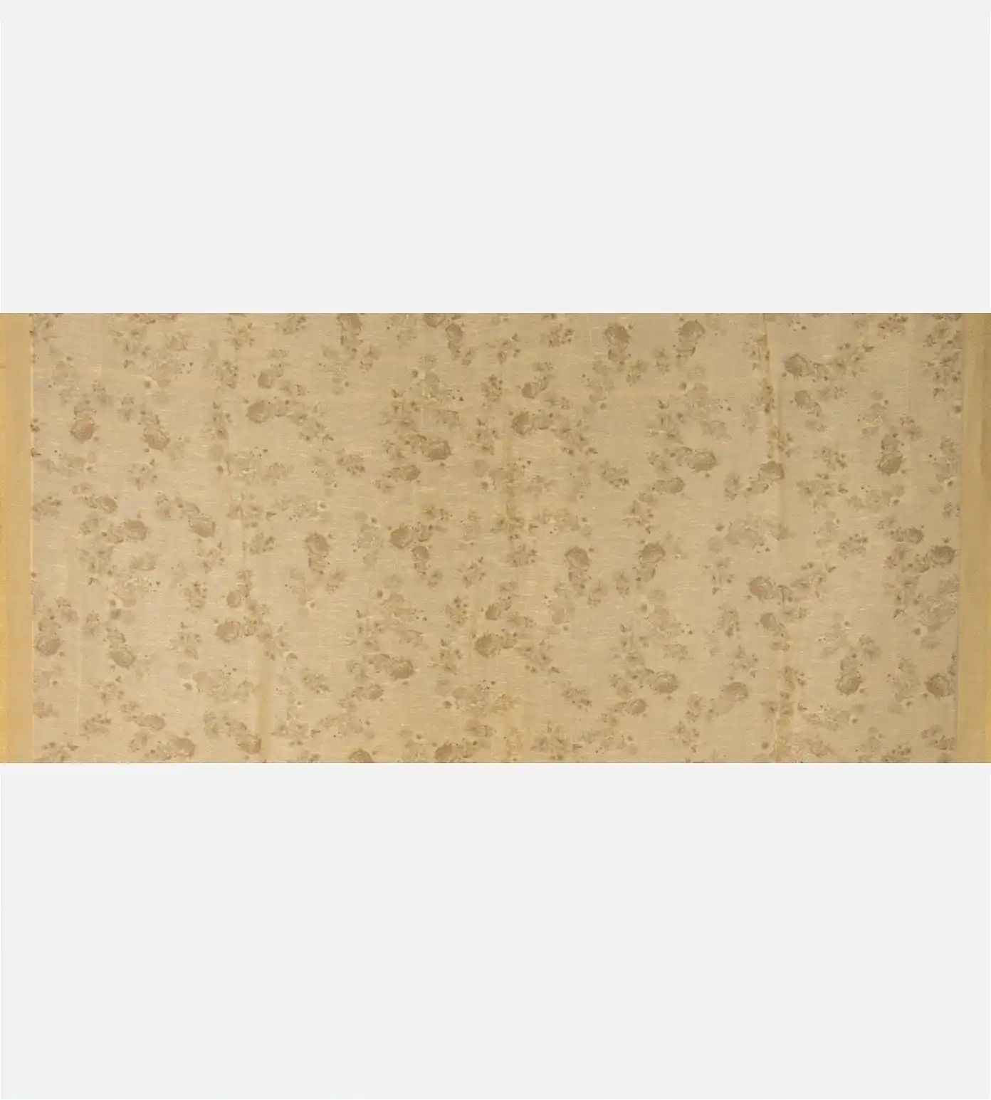 yellow-linen-printed-saree-b1250474-d