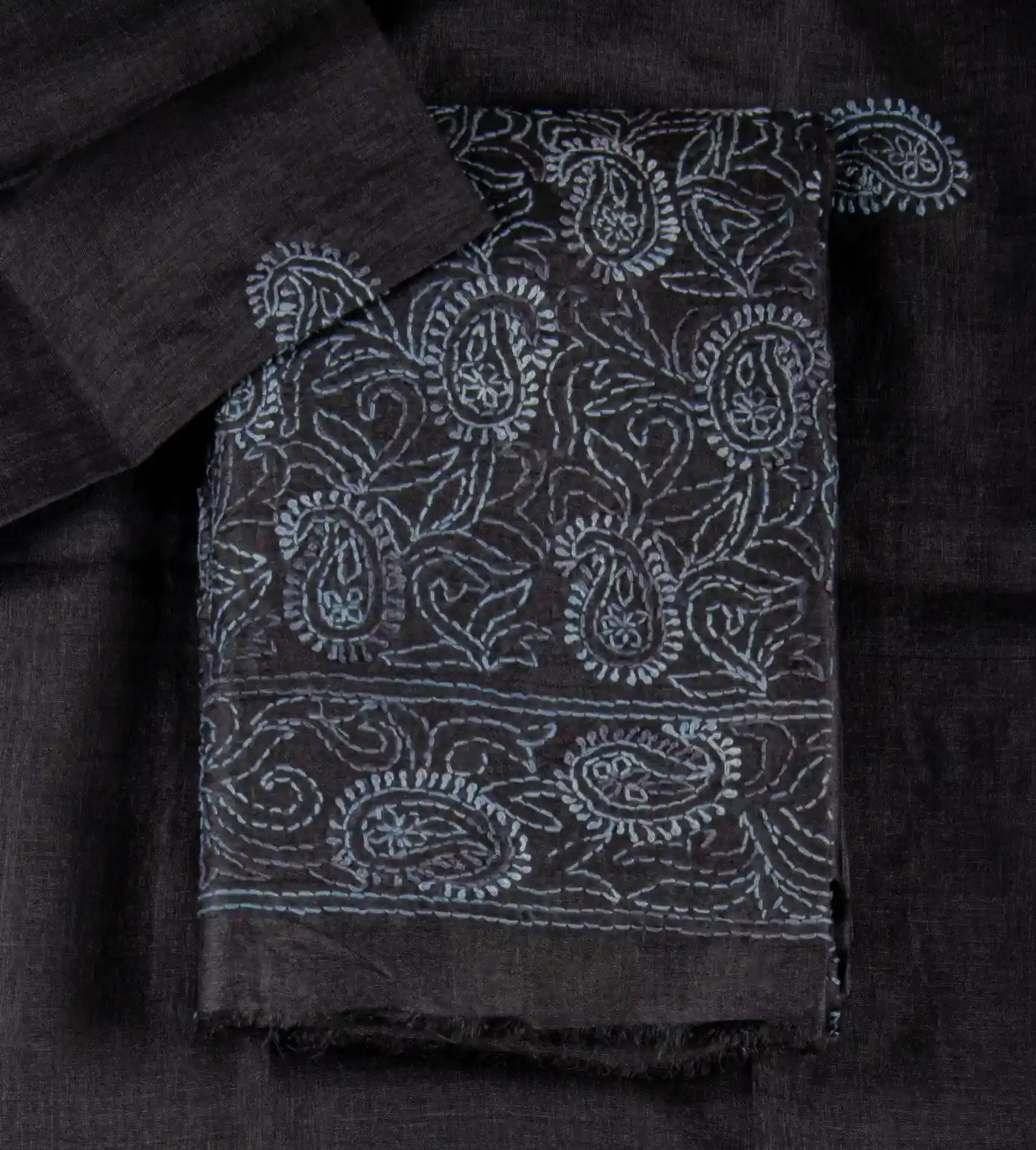 black-tussar-salwar-d0294367-a