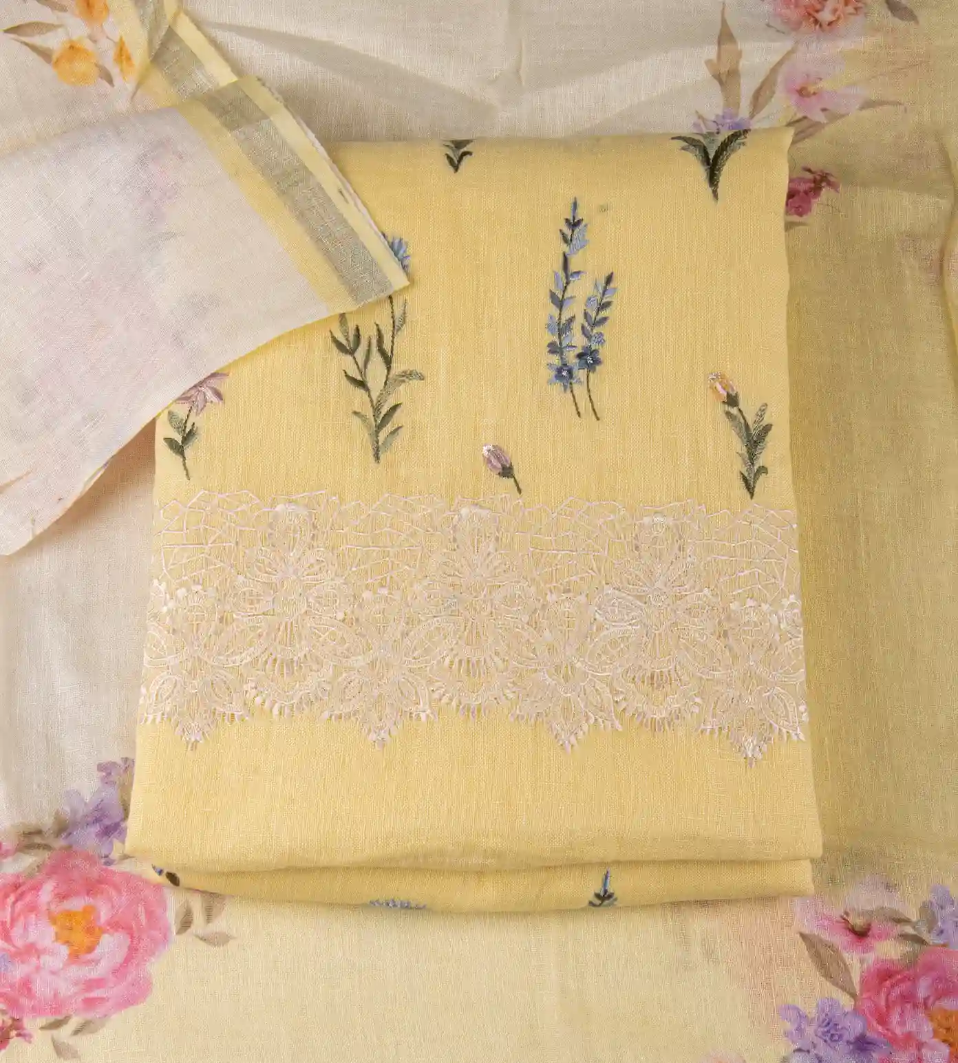 lemon-yellow-linen-salwar-d0294559-a