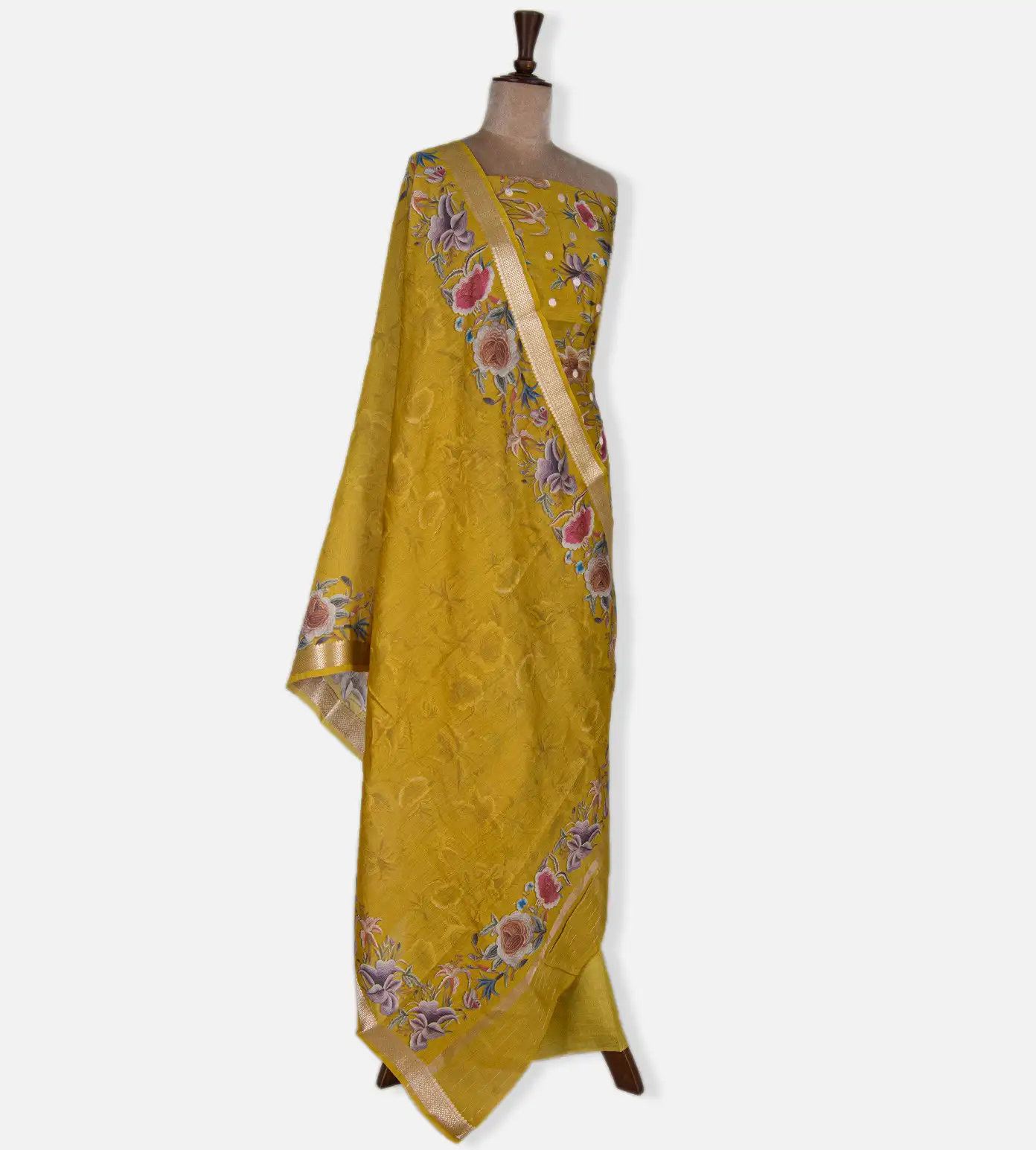 yellow-tussar-salwar-d0190856-c