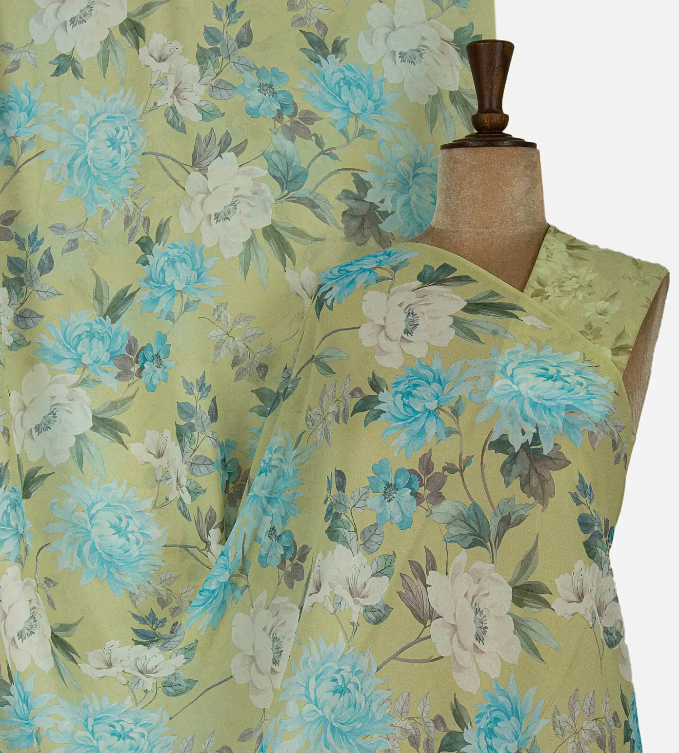 green-georgette-saree-c1073089-a