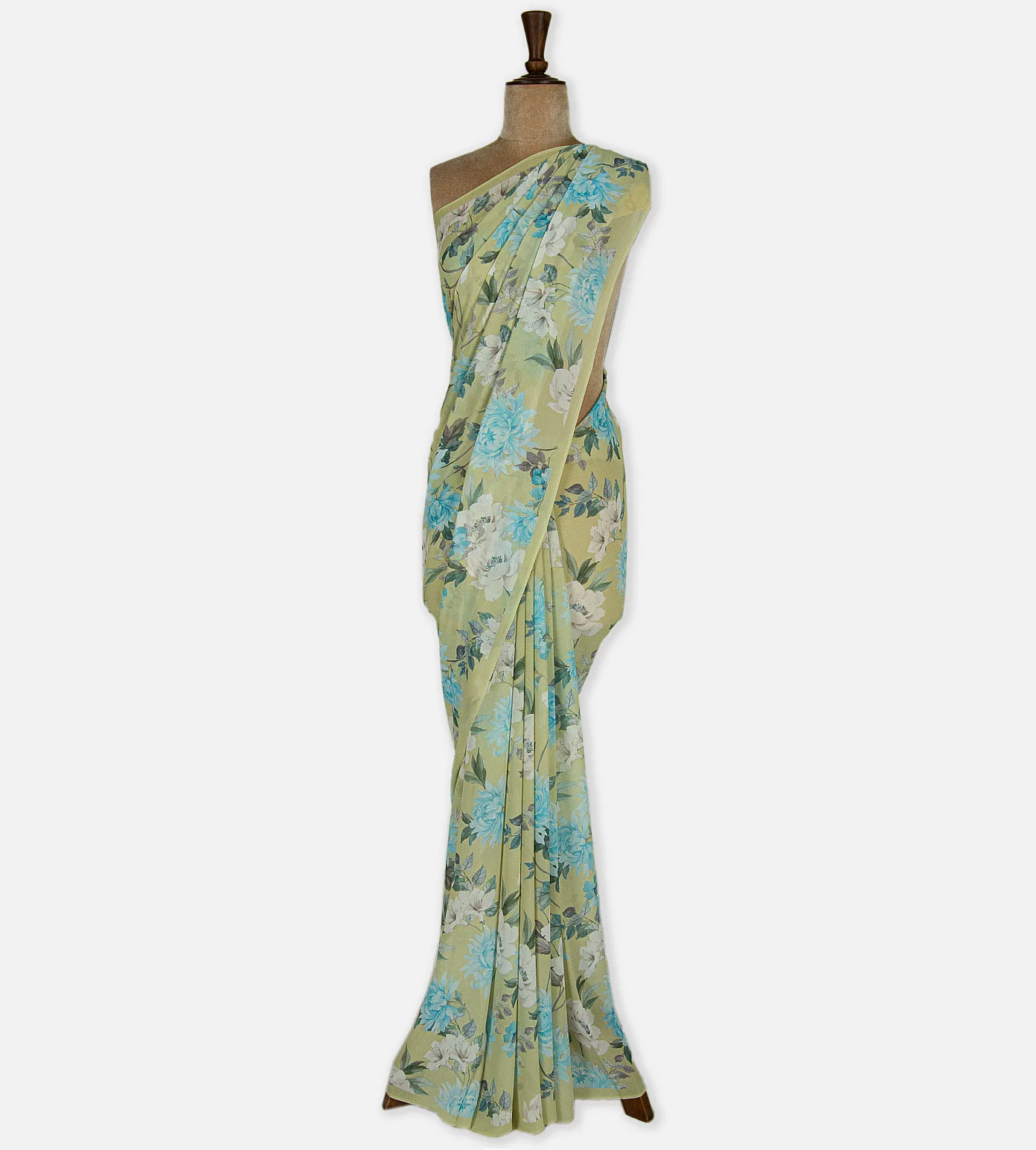 green-georgette-saree-c1073089-b