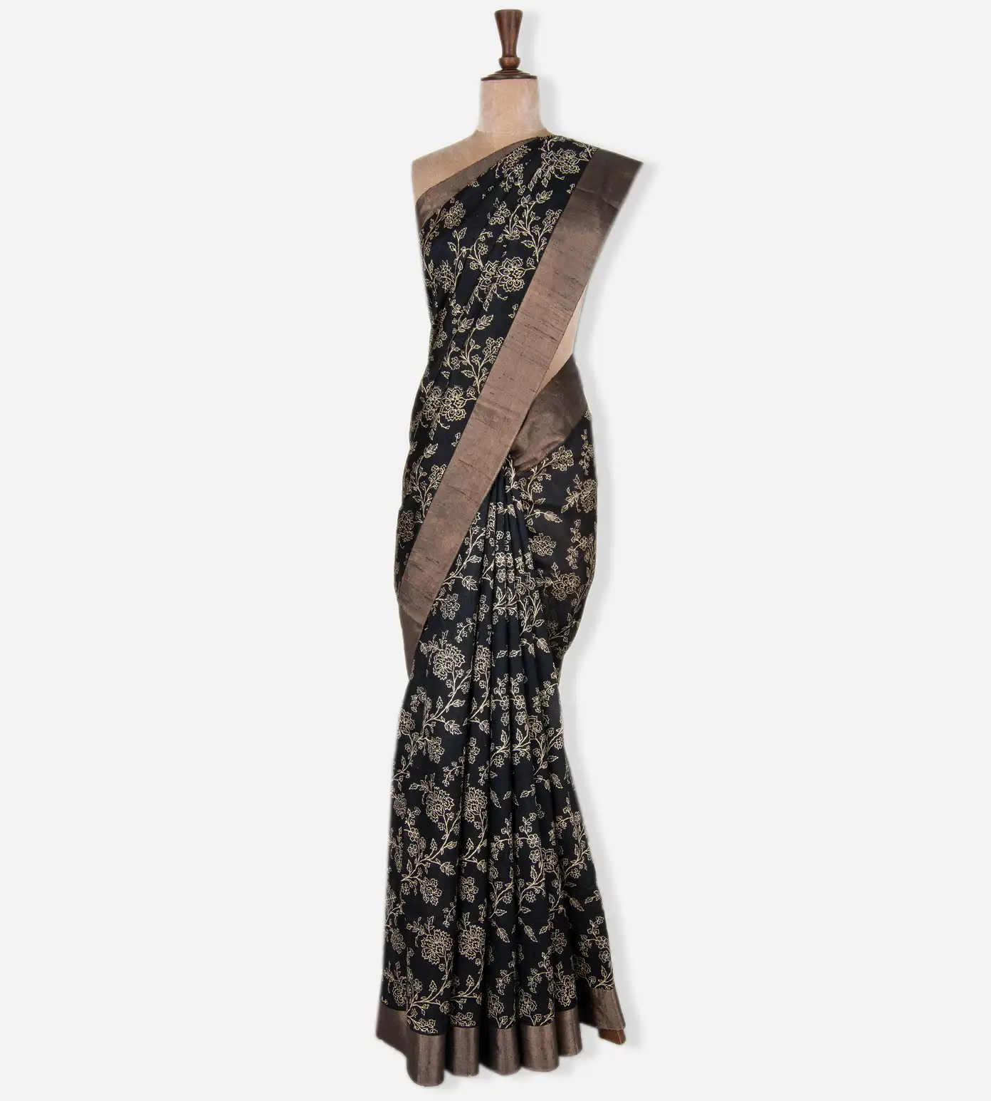 black-raw-silk-saree-c1283339-b