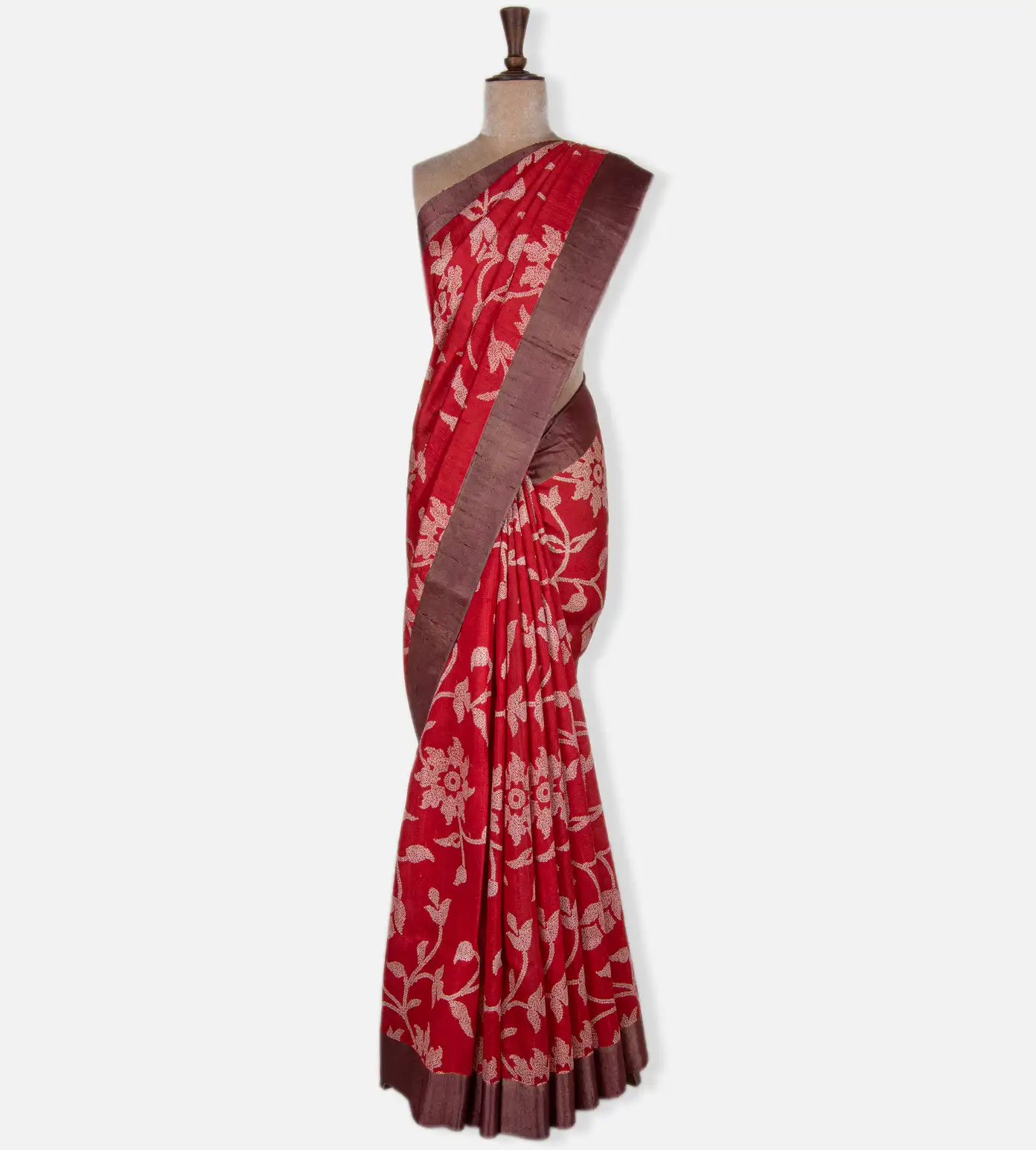 red-raw-silk-saree-c1074416-b