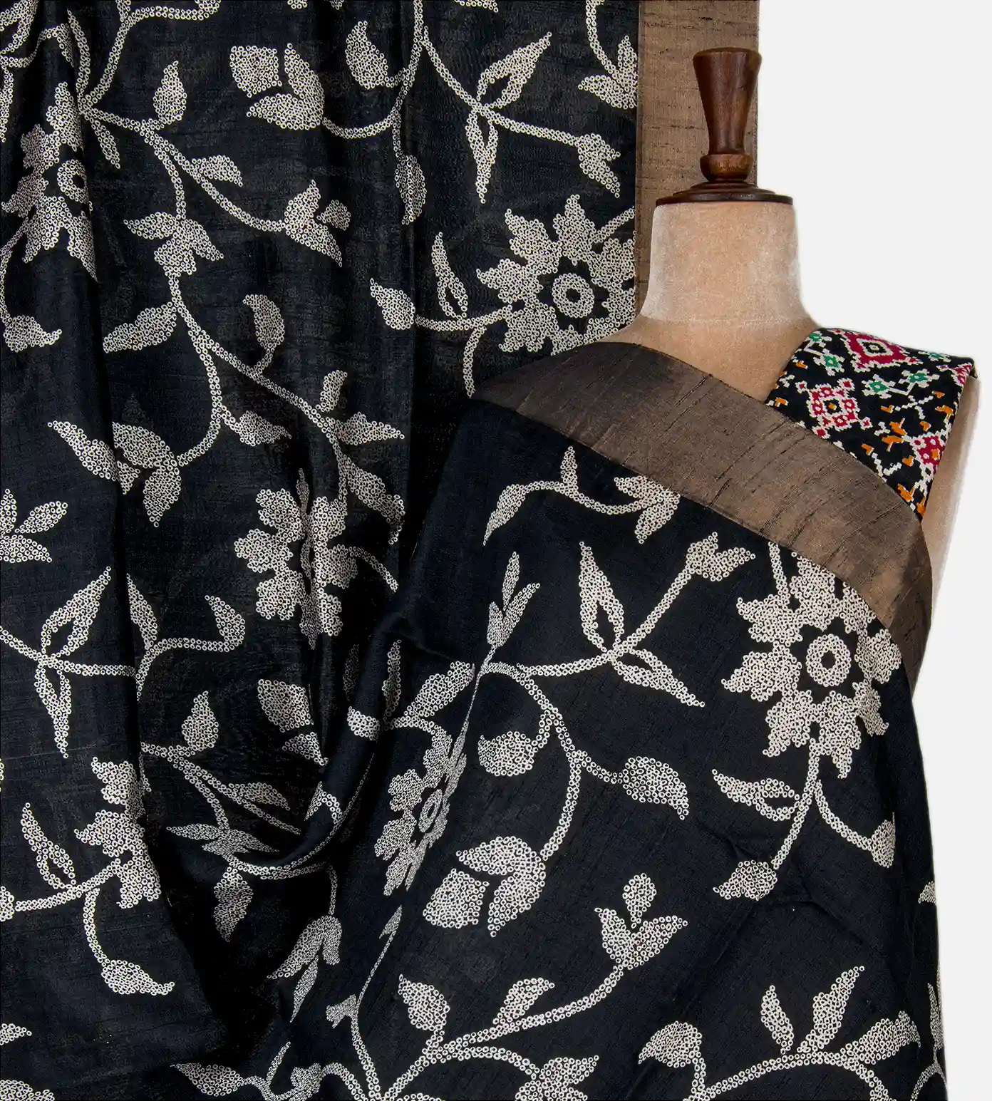 black-raw-silk-saree-c1283344-a