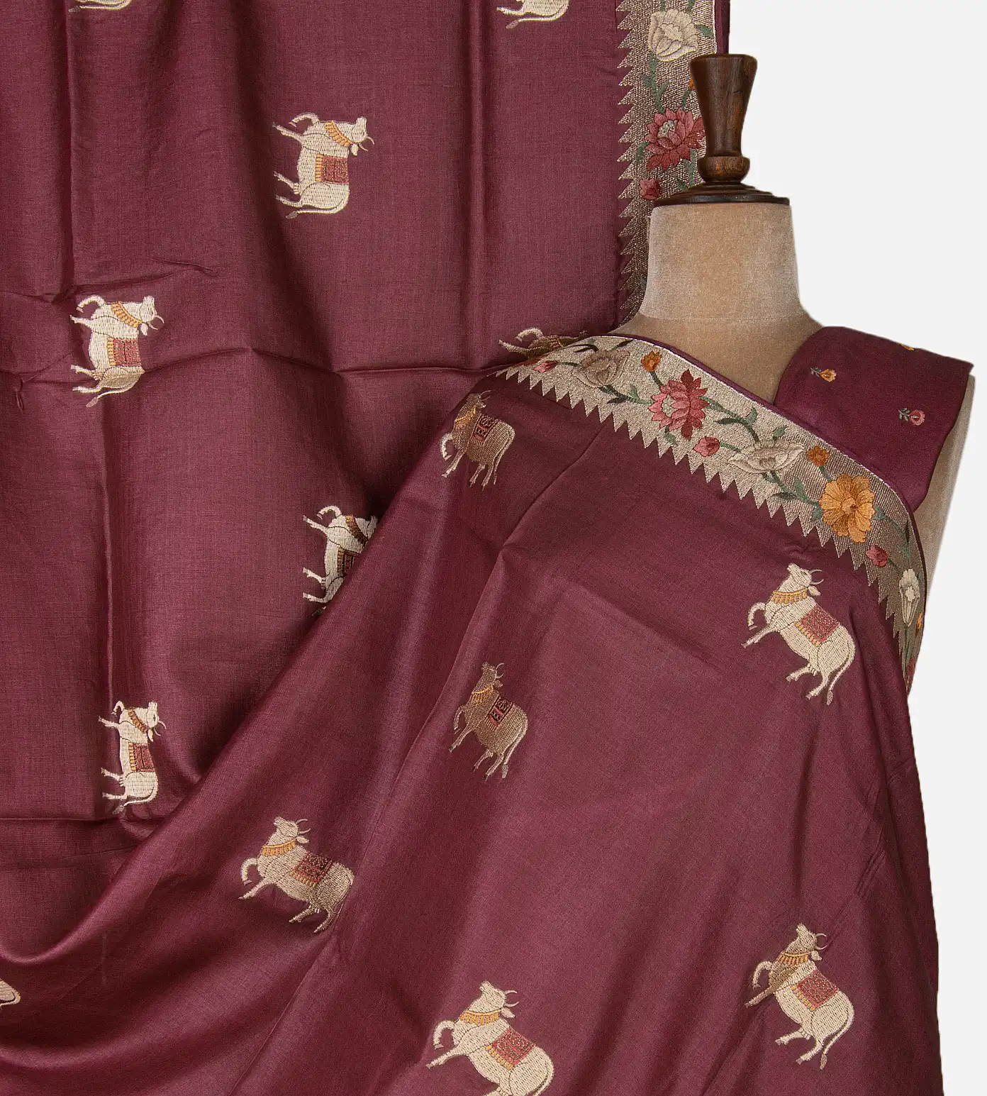 pink-tussar-saree-c0971688-a