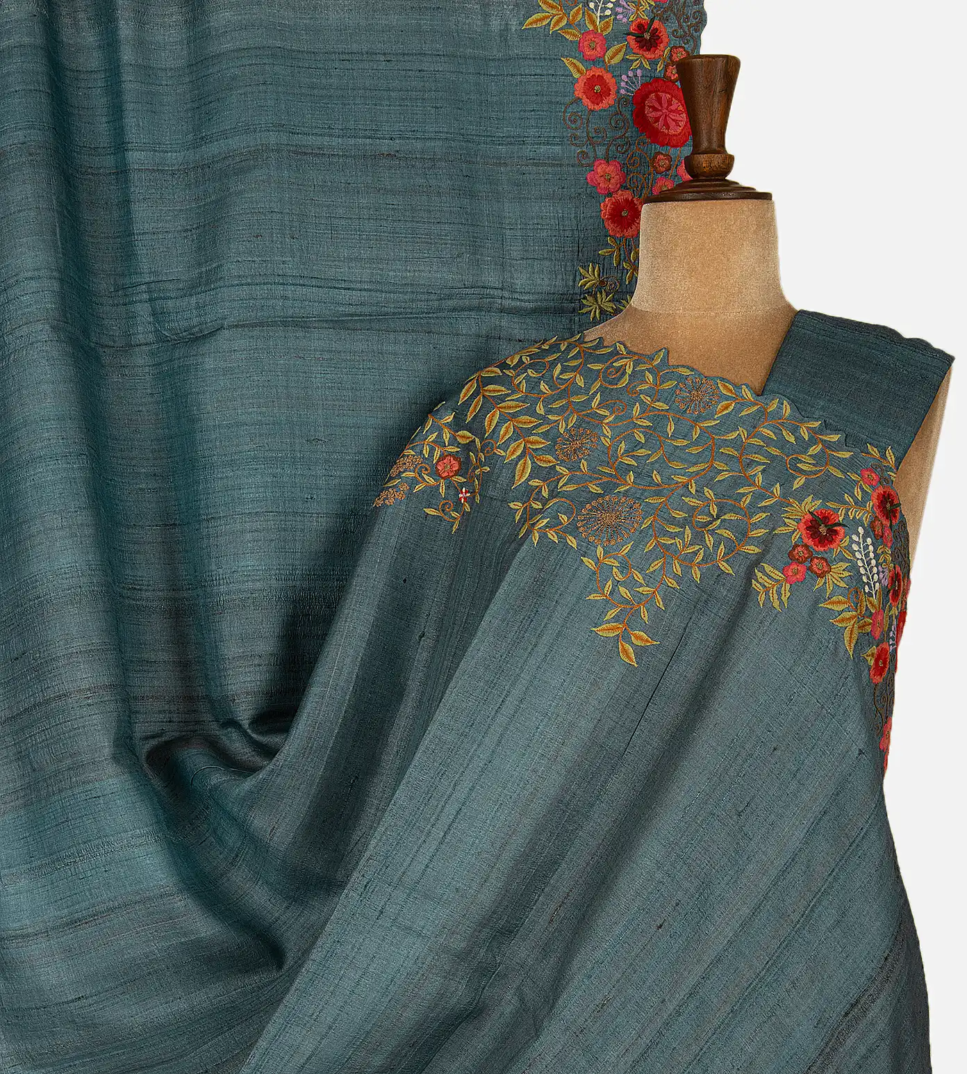 powder-blue-tussar-saree-c0967889-a